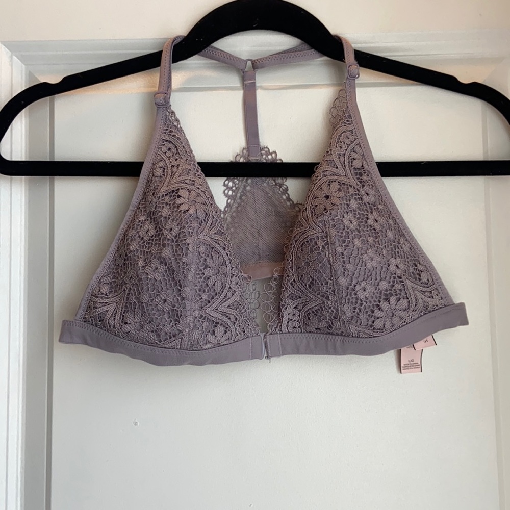 Victoria secrete lace faded purple bralette